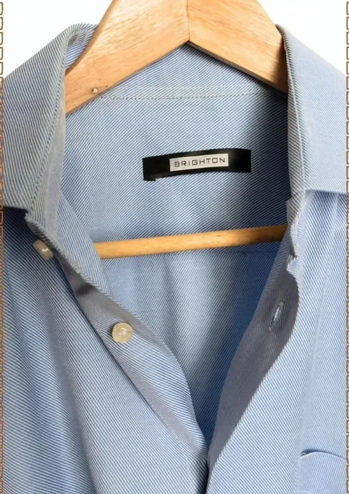 Chemise bleue Brighton Taille M - photo numéro 8