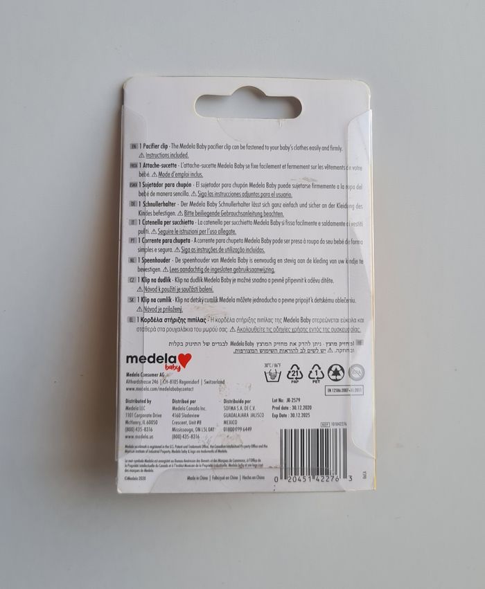 Attache-tétine Medela Baby neuve LOVE – Idée cadeau – mixte - photo numéro 3