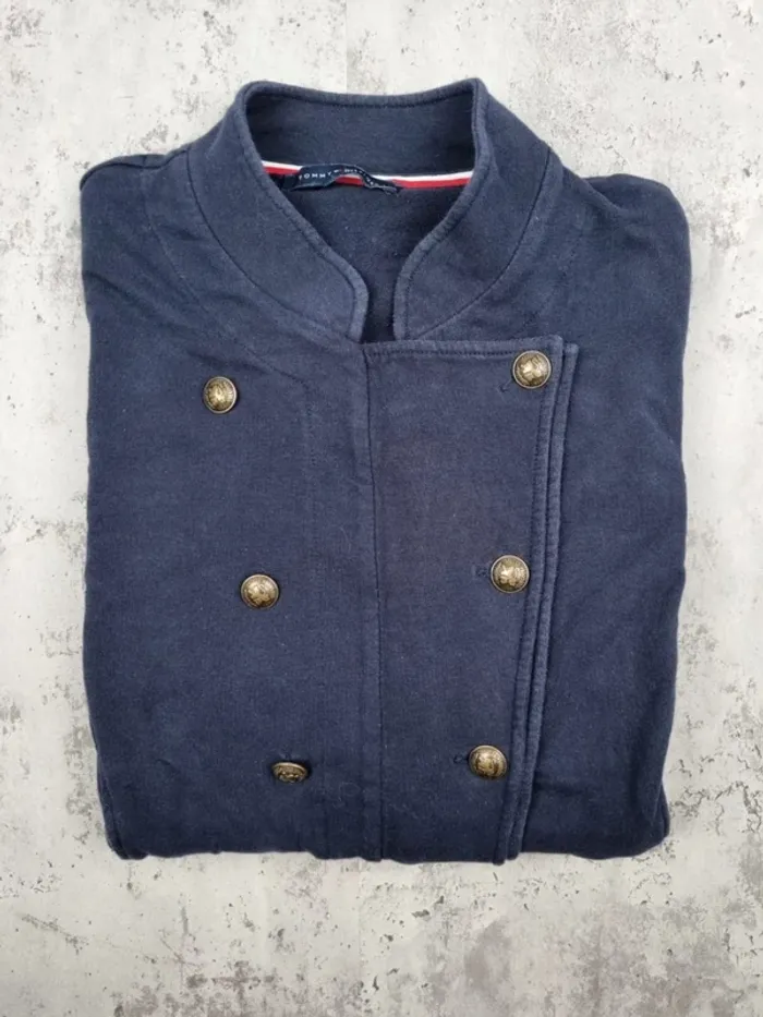 Veste officier Tommy Hilfiger – Bleu marine – Taille L Femme (mesures en photos) - photo numéro 2