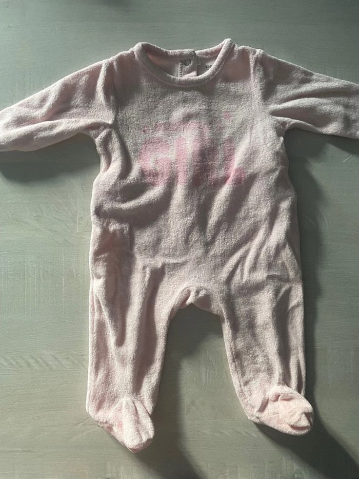 Lot de 2 pyjamas taille 3 mois marque Orchestra - photo numéro 2