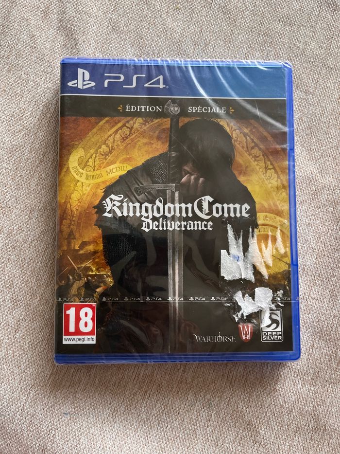 Jeu ps4 kingdom come deliverance