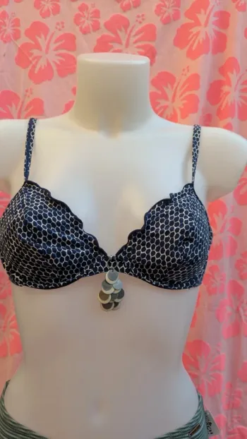 Haut de bikini bijou Red Point M
