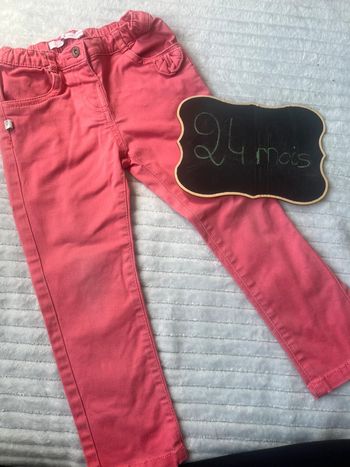 Jean rose Gemo 24 mois
