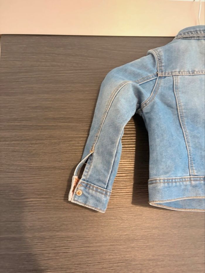 Veste en jean bleu Okaïdi 3 ans - photo numéro 8