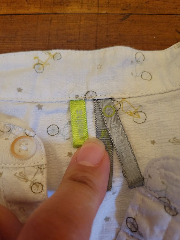 Chemise manches courtes garçon 10ans - photo numéro 3