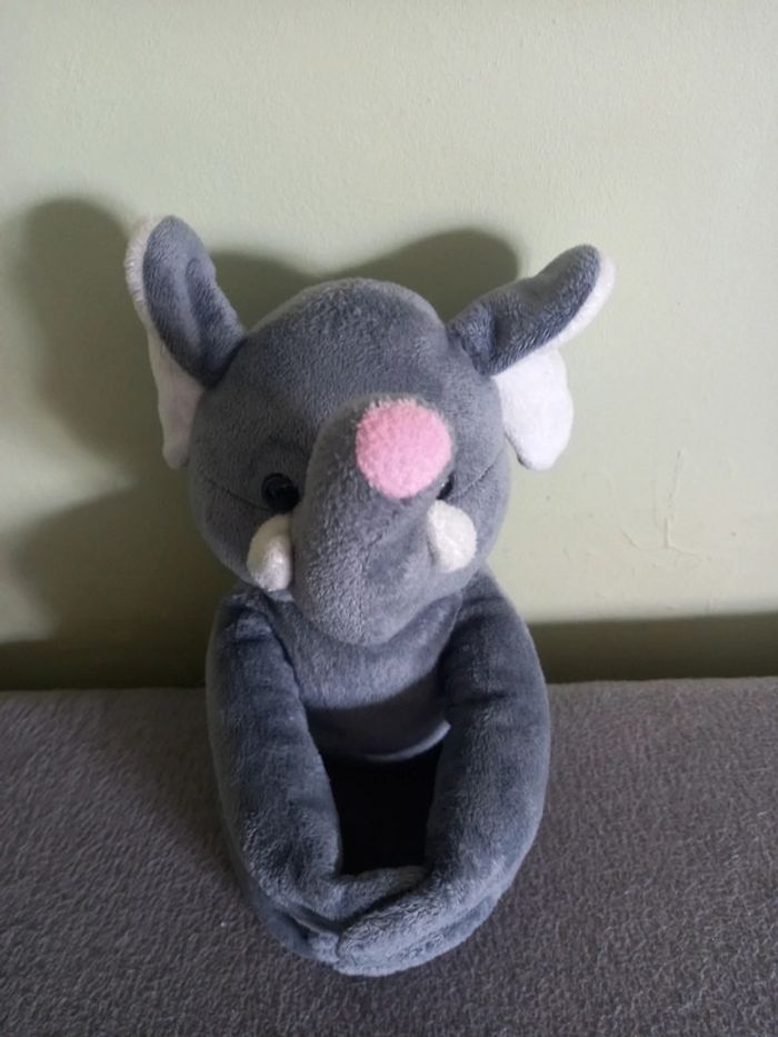 Peluche éléphant - photo numéro 2
