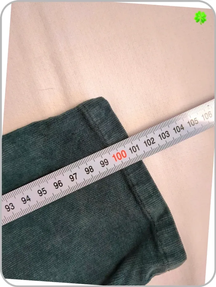 Pantalon Jeans femme en velours 36 - photo numéro 8