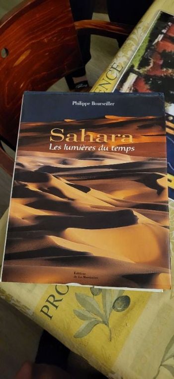 Livre de photo Sahara