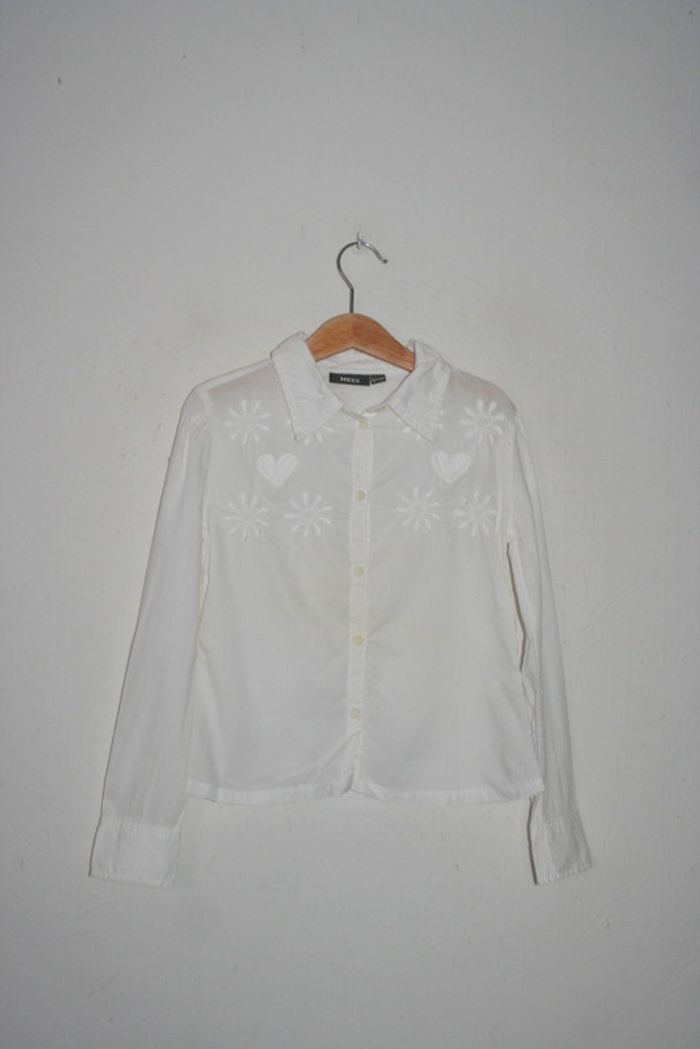 Chemise blanche Mexx 7/8 ans