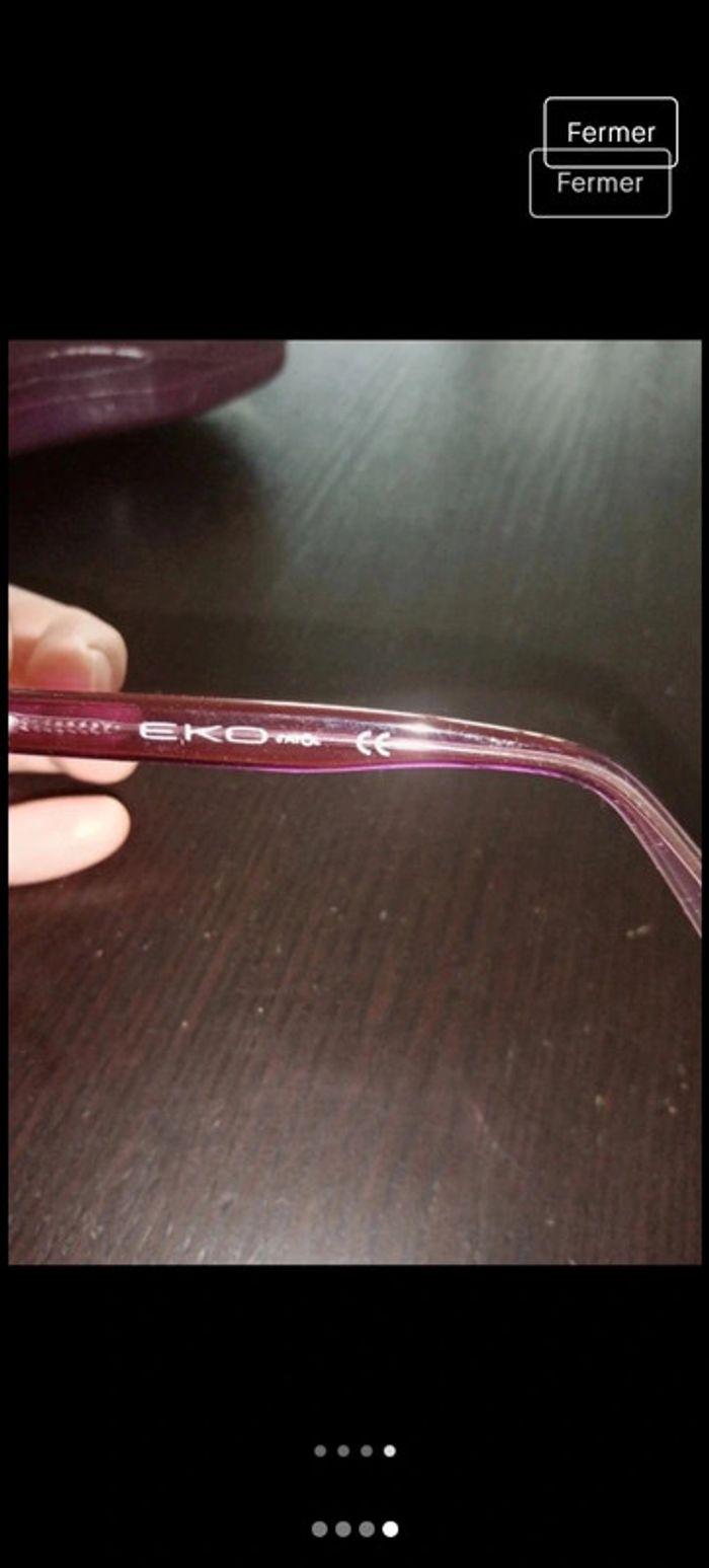 Monture de lunettes - photo numéro 4