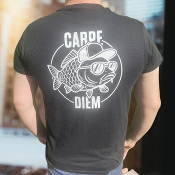T-shirt humoristique "carpe diem"