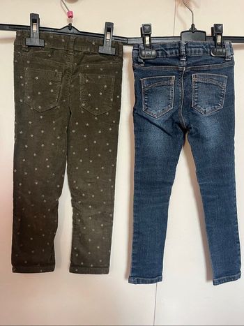 Lot pantalons 4 ans fille