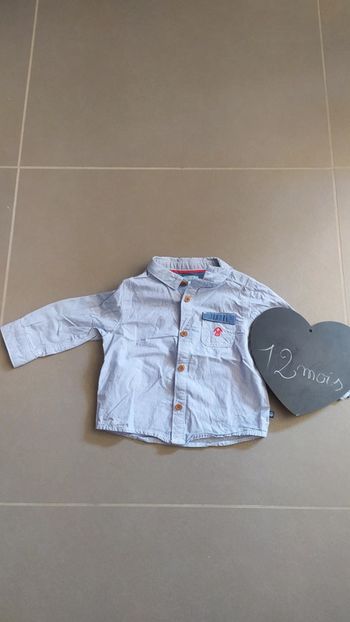 Chemise manches longues