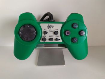 Manette PlayStation 1 PS1 Non officielle access line verte