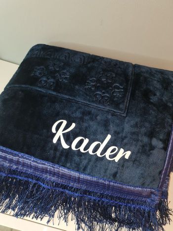 Tapis personnalisé sajadah