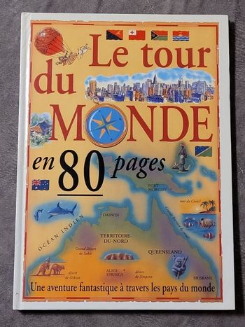 Le Tour Du Monde En 80 Pages Par Antony Mason, Chantal Grégoire-Nagant