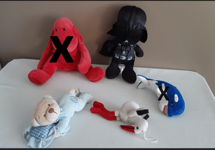Lot de 10 peluches - photo numéro 2