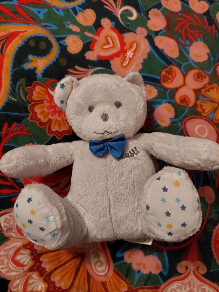 #12 Mustela - ourson en peluche  Musti