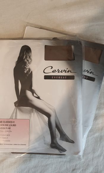 Lot de 2 paires de bas "Cervin" taille 5