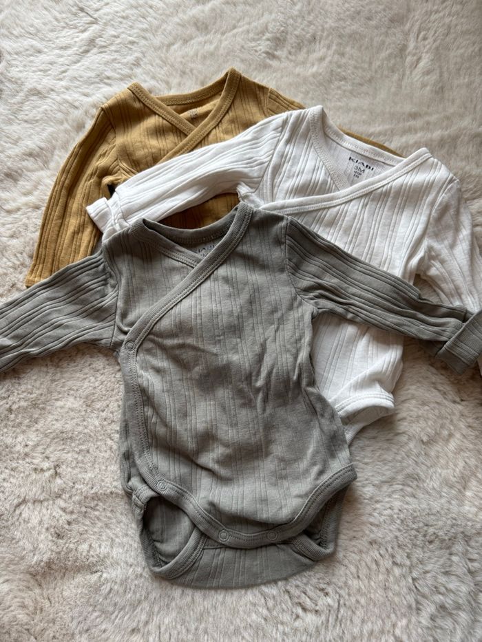 Bodies 3 mois manches longues
