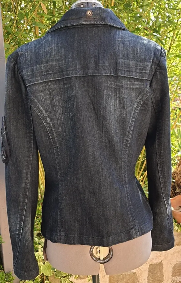 Veste jean sexy girl - photo numéro 4