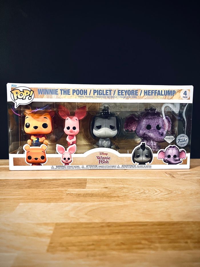 Coffret Funko Pop Winnie l’Ourson - Pack 4 Figurines - Neuf - photo numéro 2