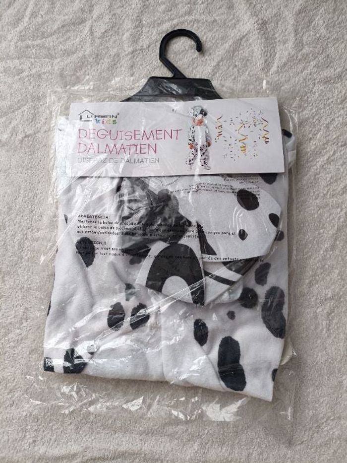 Déguisement dalmatien en 3-4 ans