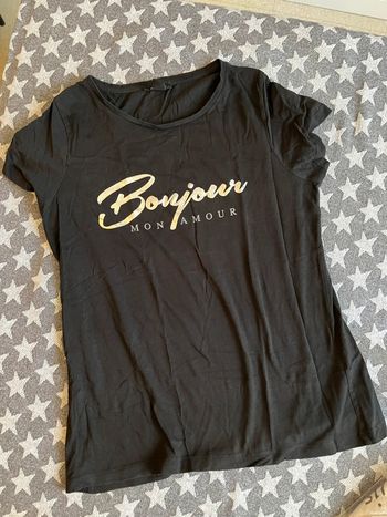 T shirt bonjour
