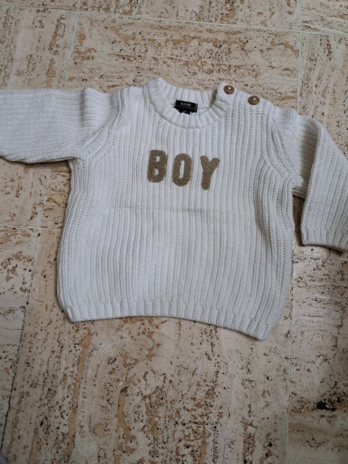 Pull bébé garçon 6 mois