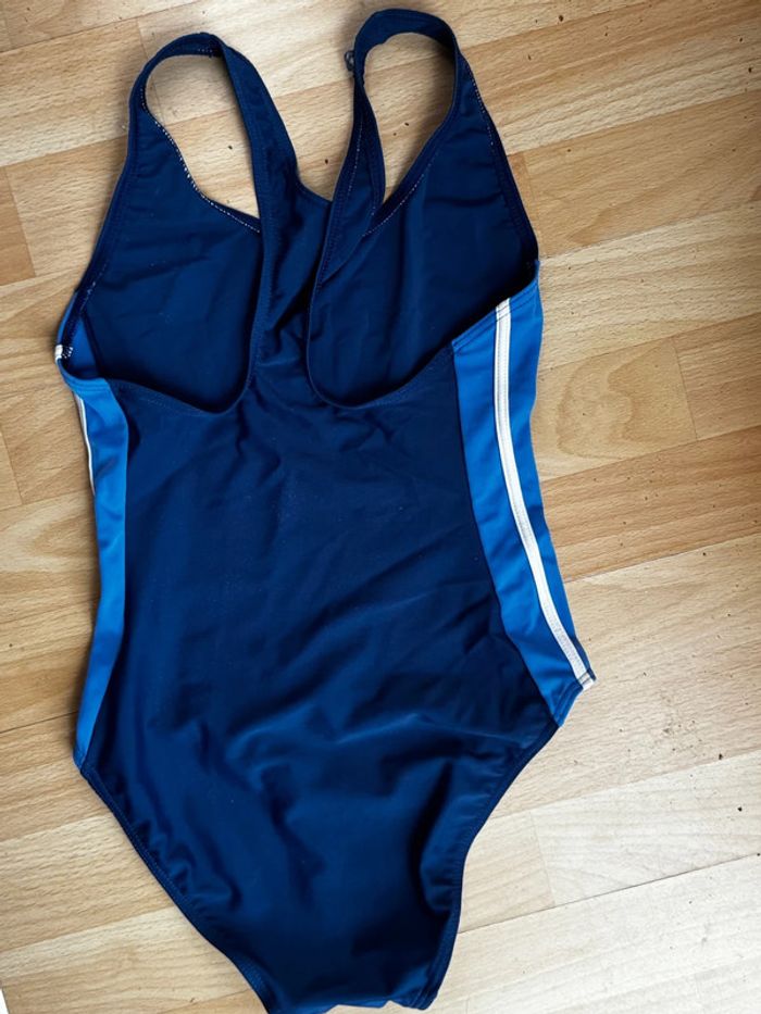 Maillot de bain, une pièce bleue blanc Taille, 14 ans/1 58 - photo numéro 14