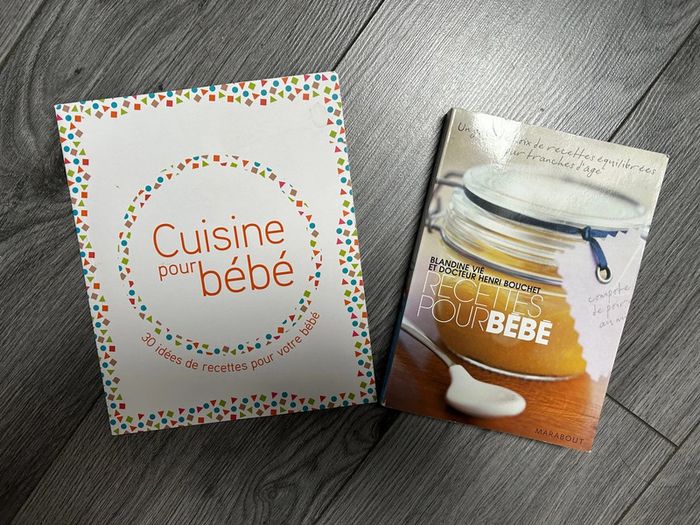 Livres de recettes pour bébé