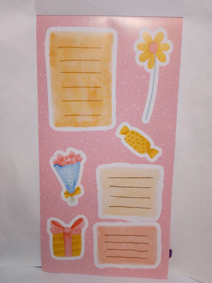 Sticker book élastique "Watercolour" - photo numéro 6