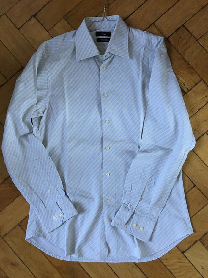 Chemise Zara cotton 40