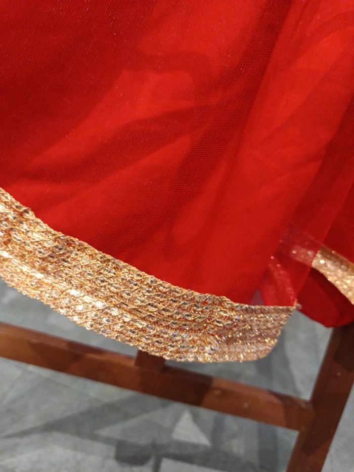 Tenue lenga enfants rouge 6/8 ans - photo numéro 3