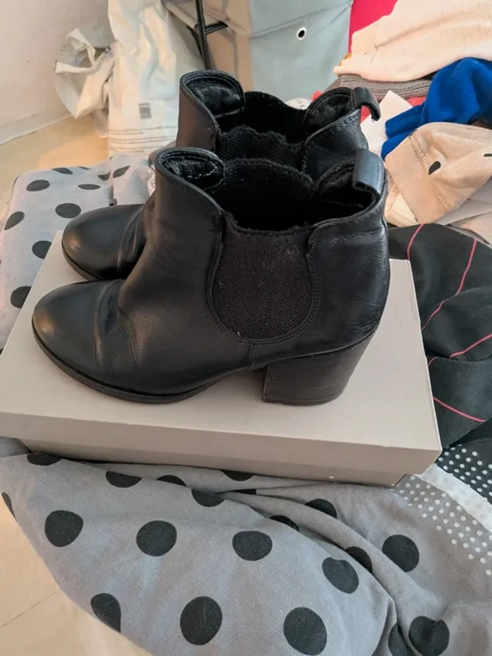Bottines à talon femme - photo numéro 2