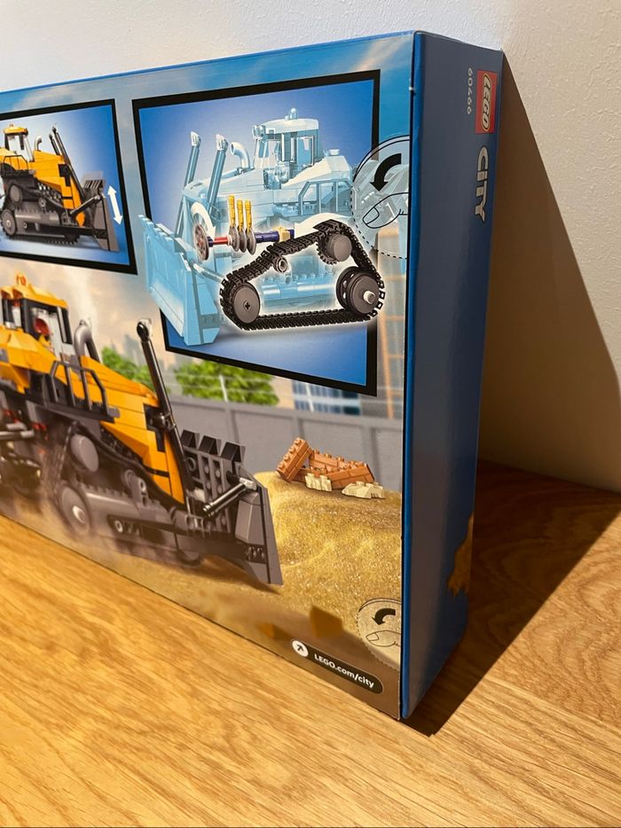 Lego City 60466 Le bulldozer jaune - photo numéro 5