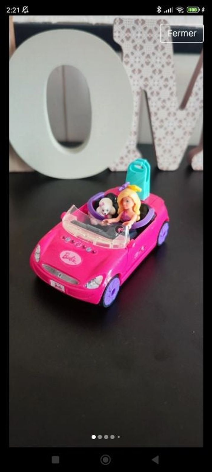 Lot neuf voiture cabriolet Lego barbie et accessoires