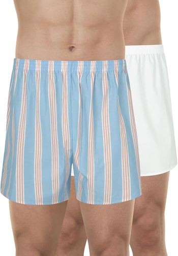 Caleçon Eminence - Flottant Homme - Lot de 2 - Chaine et Trame - Oeko-TEX® - 100% Coton 