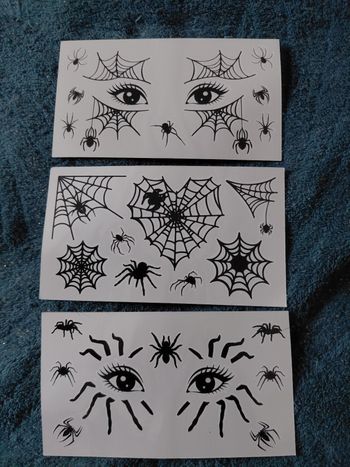 Tatouage temporaire pour Halloween