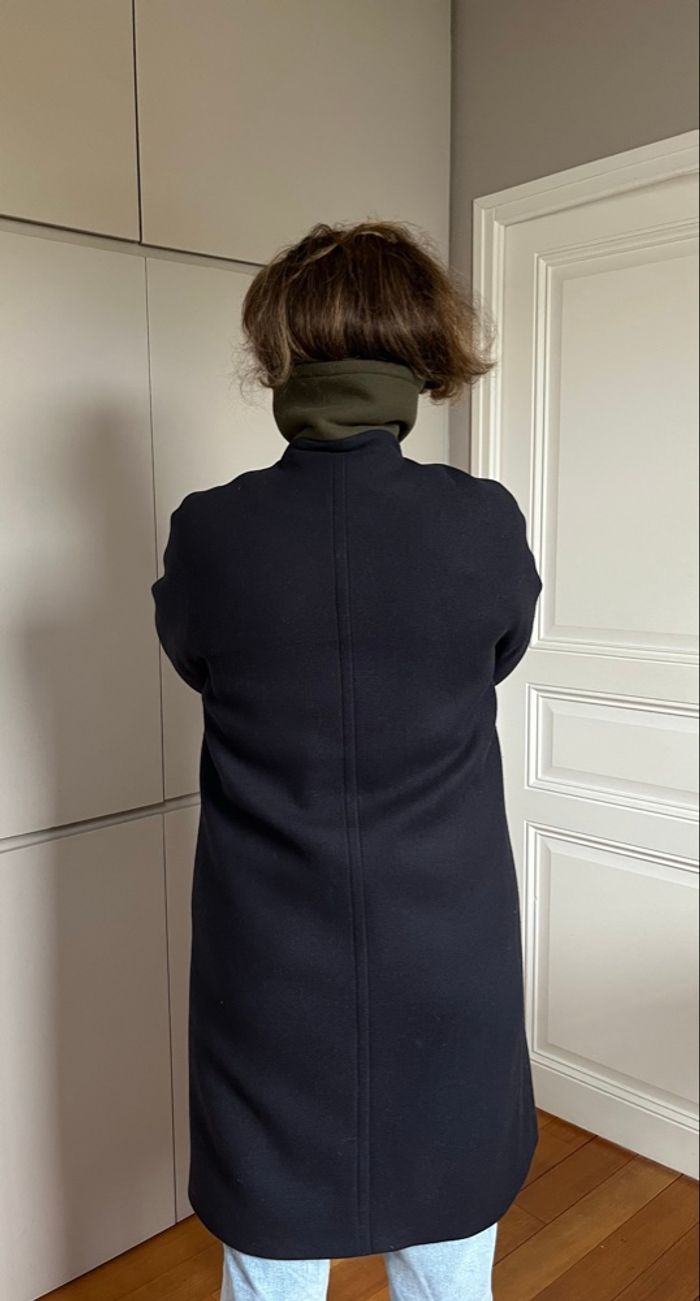 Manteau long marine « Lener Cordier » - photo numéro 5