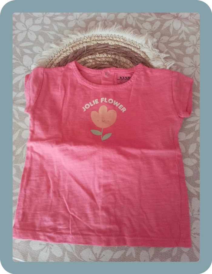 Tee shirt fille 9 mois kiabi