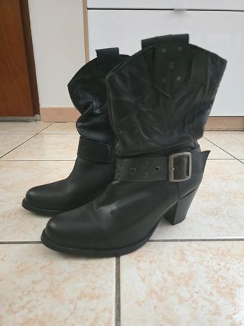 Bottes Santiag 37 femme bottines