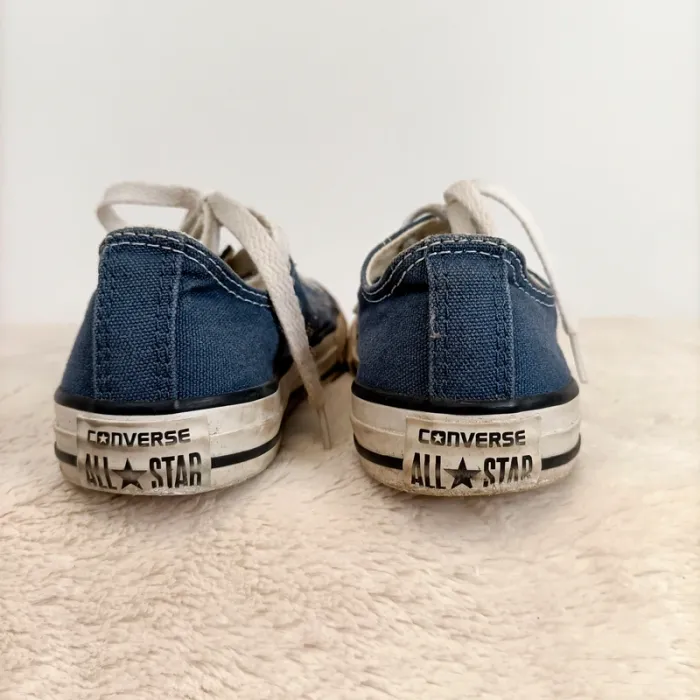 Converse basses All star - converse bleu marine basse taille 35 - photo numéro 5