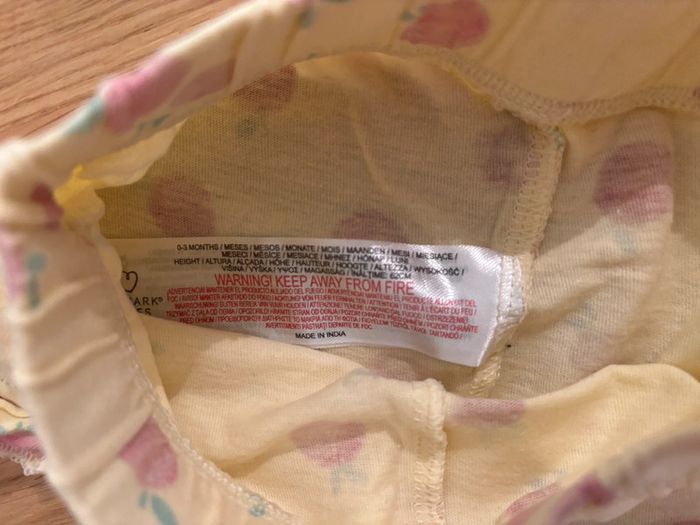 Ensemble short marcel jaune et pêche - photo numéro 4