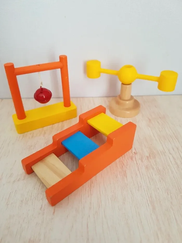 Dominos robots jeu de manipulation en bois - photo numéro 4