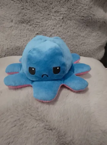 Peluche Pulpe Pieuvre réversible
