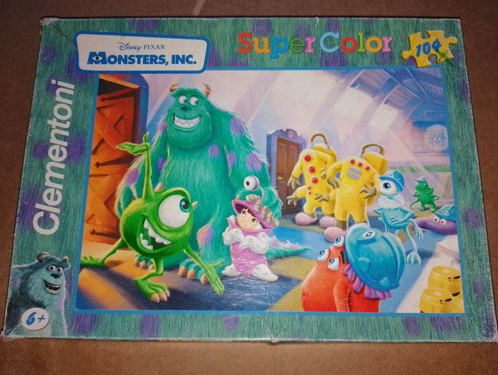 Puzzle TBE complet Monstres et Cie Clémentoni - photo numéro 6