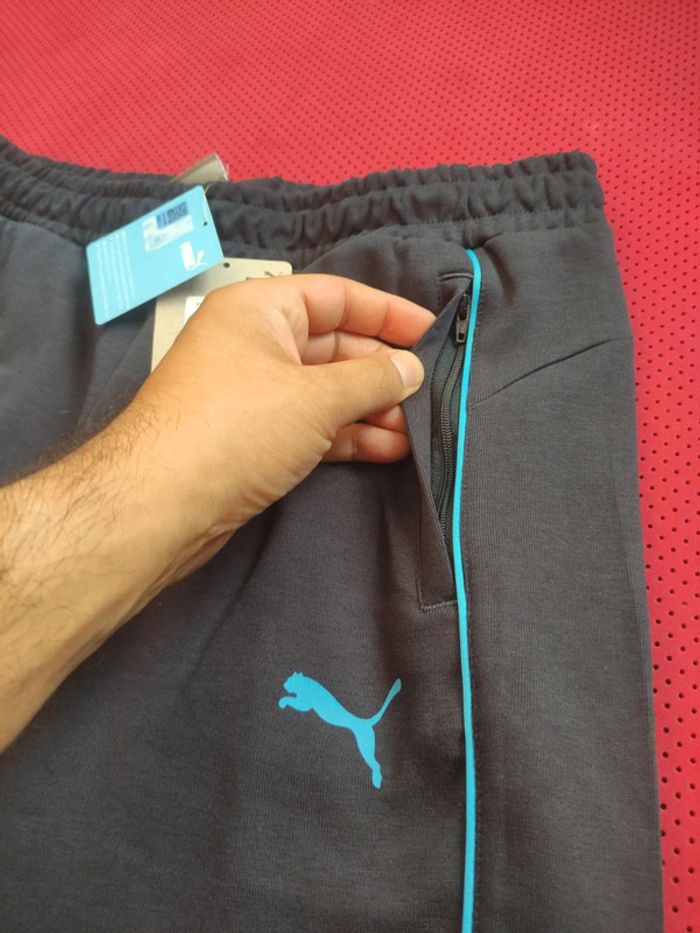 Pantalon foot Manchester City, Puma Authentique Officiel taille Femme S, Neuf - photo numéro 5