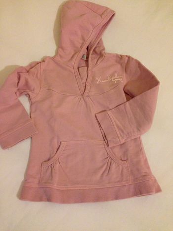 Sweat avec capuche Bois de rose