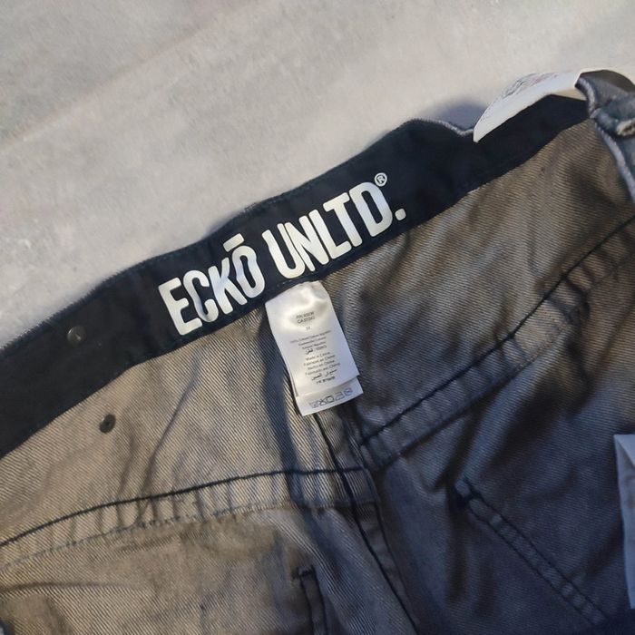 Bermudas large baggy short hip-hop vinatgeb2000 y2k streetwear Ecko taille us36 47 fr - photo numéro 8